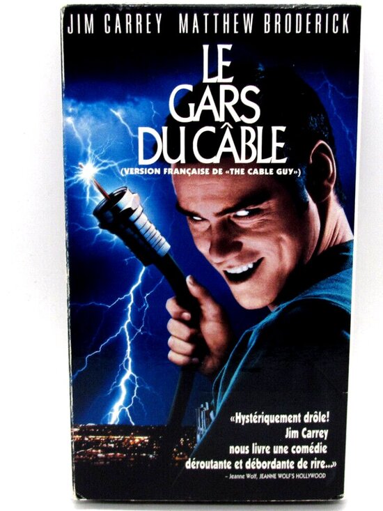 Other - Le Gars Du Cable/The Cable Guy (VHS)(French) Tested